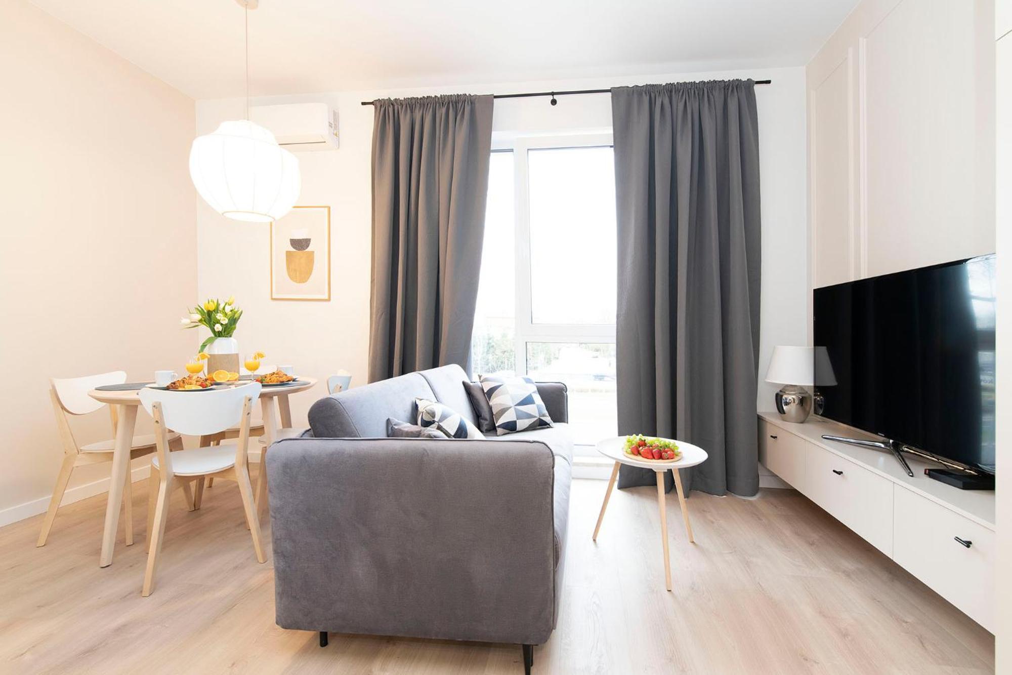 Apartament Ukiel Park 7 Przy Plazy Miejskiej - Klimatyzacja,Free Parking,Fv Olsztyn Exterior foto
