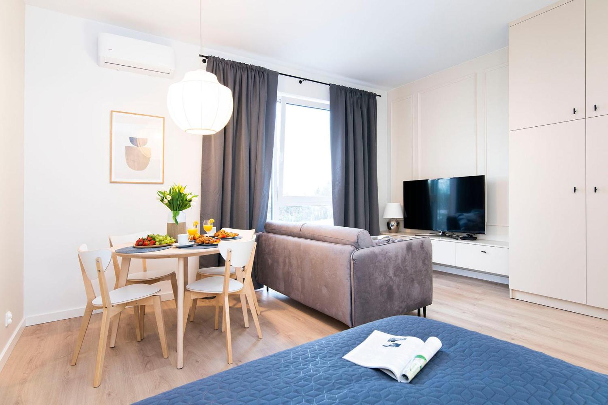 Apartament Ukiel Park 7 Przy Plazy Miejskiej - Klimatyzacja,Free Parking,Fv Olsztyn Exterior foto