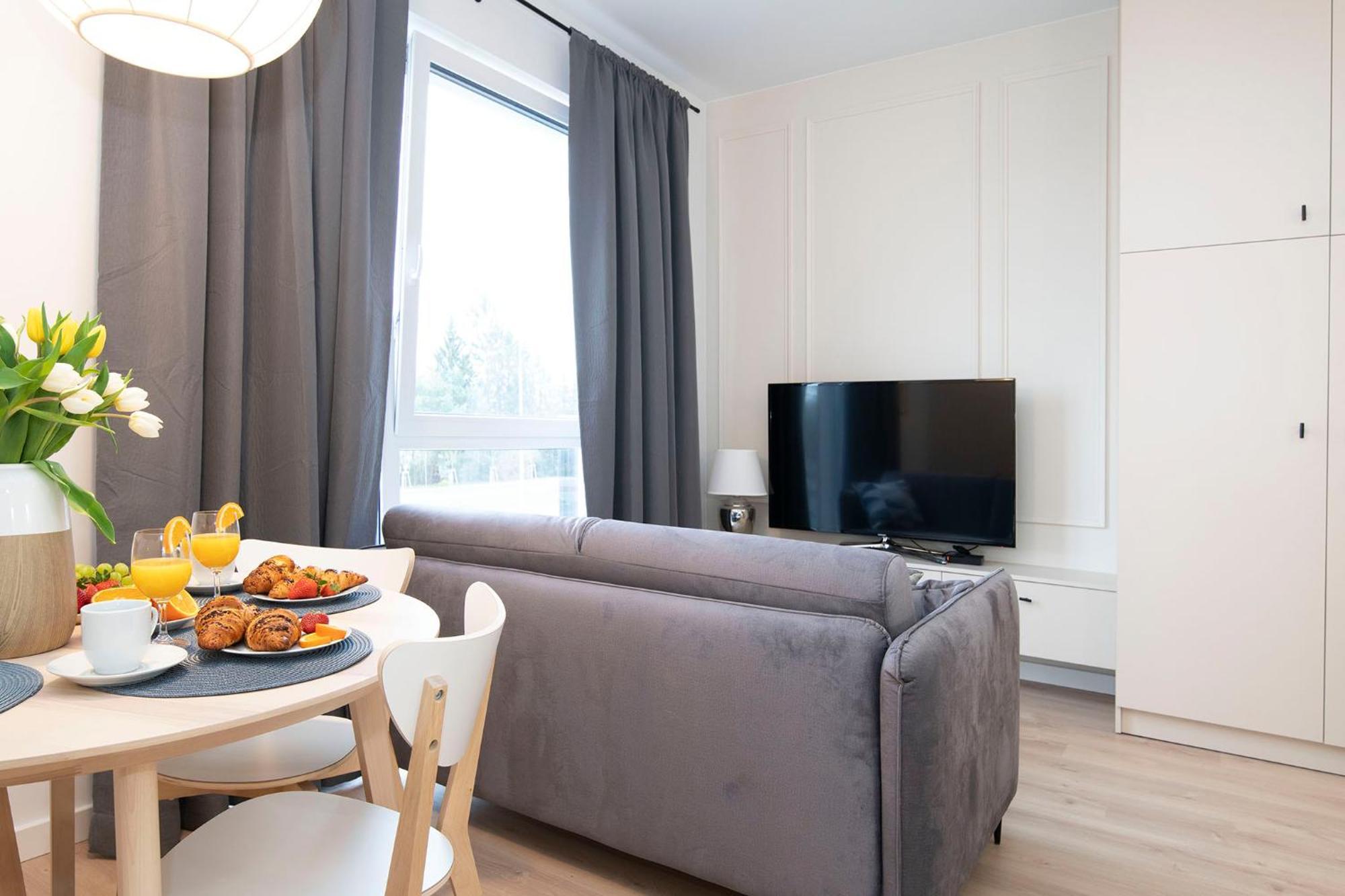 Apartament Ukiel Park 7 Przy Plazy Miejskiej - Klimatyzacja,Free Parking,Fv Olsztyn Exterior foto